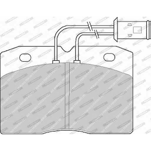Слика на Плочки FERODO PREMIER ECO FRICTION FVR511