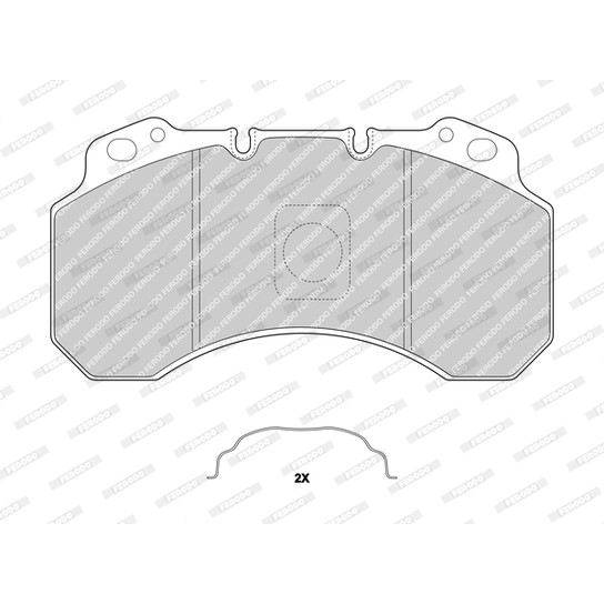 Слика на Плочки FERODO PREMIER FCV1159B