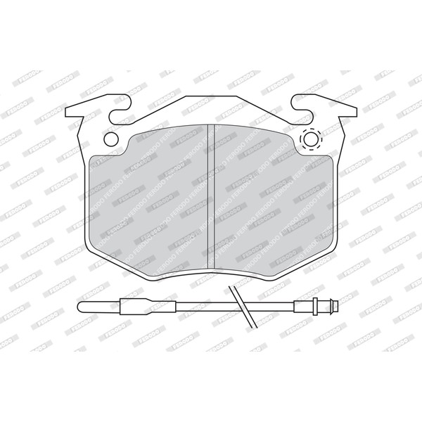 Слика на Плочки FERODO PREMIER FDB402