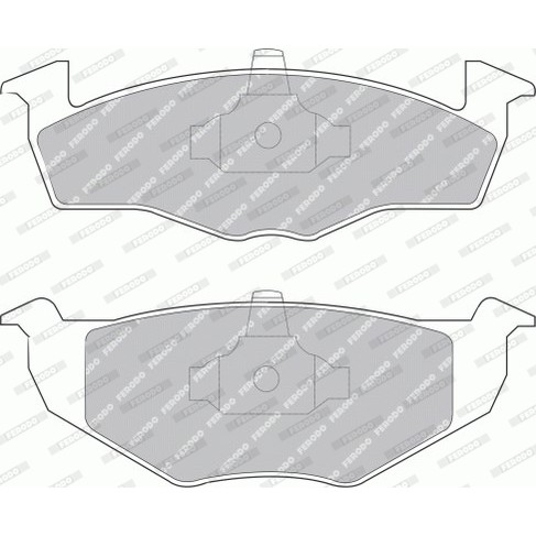 Слика на плочки FERODO SL FSL1054 за VW Golf 3 (1H1) 1.9 SDI - 64 коњи дизел