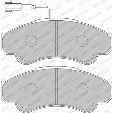 Слика на плочки FERODO SL FSL1479 за Fiat Ducato BUS 230 2.8 JTD 4x4 - 128 коњи дизел