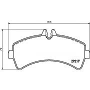 Слика 2 на плочки HELLA PAGID 8DB 355 005-541