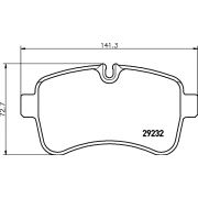 Слика 2 на плочки HELLA PAGID 8DB 355 005-551