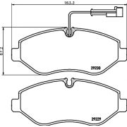 Слика 2 на плочки HELLA PAGID 8DB 355 005-611