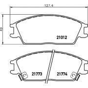 Слика 2 $на Плочки HELLA PAGID 8DB 355 006-271