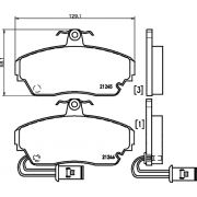 Слика 2 $на Плочки HELLA PAGID 8DB 355 006-291