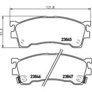 Слика 2 на плочки HELLA PAGID 8DB 355 006-621