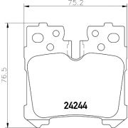 Слика 2 на плочки HELLA PAGID 8DB 355 006-651