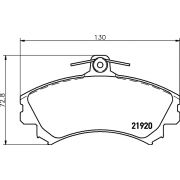 Слика 2 на плочки HELLA PAGID 8DB 355 006-701