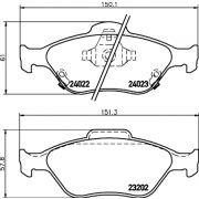 Слика 2 $на Плочки HELLA PAGID 8DB 355 006-721