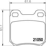 Слика 2 на плочки HELLA PAGID 8DB 355 007-381