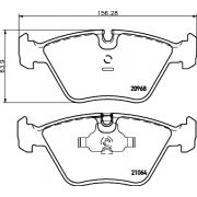 Слика 2 на плочки HELLA PAGID 8DB 355 007-411