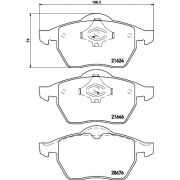 Слика 2 на плочки HELLA PAGID 8DB 355 007-881