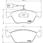 Слика 2 на плочки HELLA PAGID 8DB 355 007-931