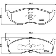 Слика 2 $на Плочки HELLA PAGID 8DB 355 007-941