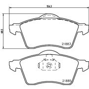 Слика 2 на плочки HELLA PAGID 8DB 355 008-011