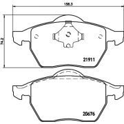 Слика 2 на плочки HELLA PAGID 8DB 355 008-021