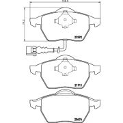 Слика 2 на плочки HELLA PAGID 8DB 355 008-471