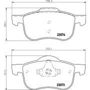 Слика 2 на плочки HELLA PAGID 8DB 355 008-851