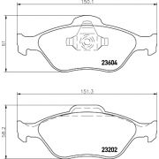 Слика 2 на плочки HELLA PAGID 8DB 355 008-901