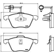 Слика 2 на плочки HELLA PAGID 8DB 355 008-921