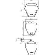 Слика 2 на плочки HELLA PAGID 8DB 355 009-031