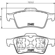 Слика 2 $на Плочки HELLA PAGID 8DB 355 009-121