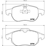 Слика 2 на плочки HELLA PAGID 8DB 355 009-311