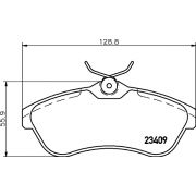 Слика 2 на плочки HELLA PAGID 8DB 355 009-321