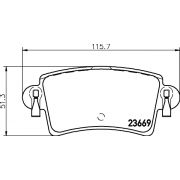 Слика 2 на плочки HELLA PAGID 8DB 355 009-421