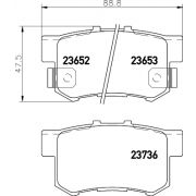 Слика 2 на плочки HELLA PAGID 8DB 355 009-581