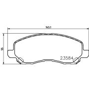 Слика 2 на плочки HELLA PAGID 8DB 355 009-671