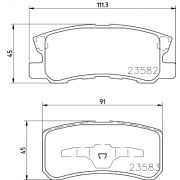 Слика 2 на плочки HELLA PAGID 8DB 355 009-691