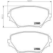 Слика 2 на плочки HELLA PAGID 8DB 355 009-741