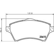 Слика 2 $на Плочки HELLA PAGID 8DB 355 009-761