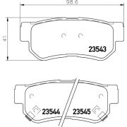 Слика 2 на плочки HELLA PAGID 8DB 355 009-971