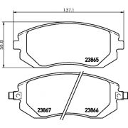 Слика 2 на плочки HELLA PAGID 8DB 355 010-211