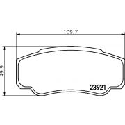 Слика 2 на плочки HELLA PAGID 8DB 355 010-411