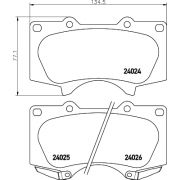 Слика 2 на плочки HELLA PAGID 8DB 355 010-491