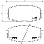 Слика 2 на плочки HELLA PAGID 8DB 355 010-611