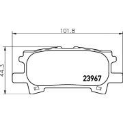 Слика 2 $на Плочки HELLA PAGID 8DB 355 010-621