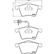 Слика 2 на плочки HELLA PAGID 8DB 355 010-631