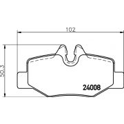 Слика 2 на плочки HELLA PAGID 8DB 355 010-661