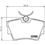 Слика 2 $на Плочки HELLA PAGID 8DB 355 010-761