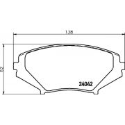 Слика 2 $на Плочки HELLA PAGID 8DB 355 010-881