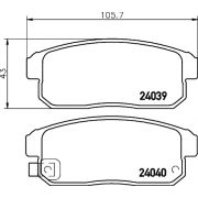 Слика 2 $на Плочки HELLA PAGID 8DB 355 010-891