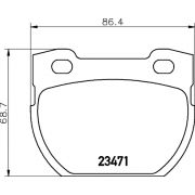 Слика 2 $на Плочки HELLA PAGID 8DB 355 010-921