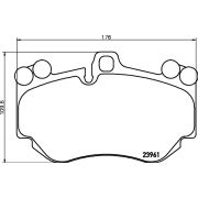 Слика 2 на плочки HELLA PAGID 8DB 355 011-011