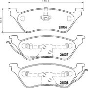 Слика 2 $на Плочки HELLA PAGID 8DB 355 011-061