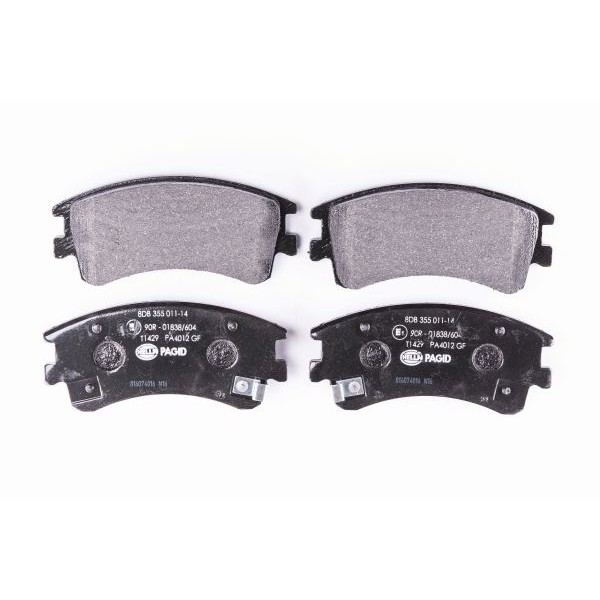 Слика на плочки HELLA PAGID 8DB 355 011-141 за Mazda 6 Station Wagon (GY) 2.0 DI - 136 коњи дизел